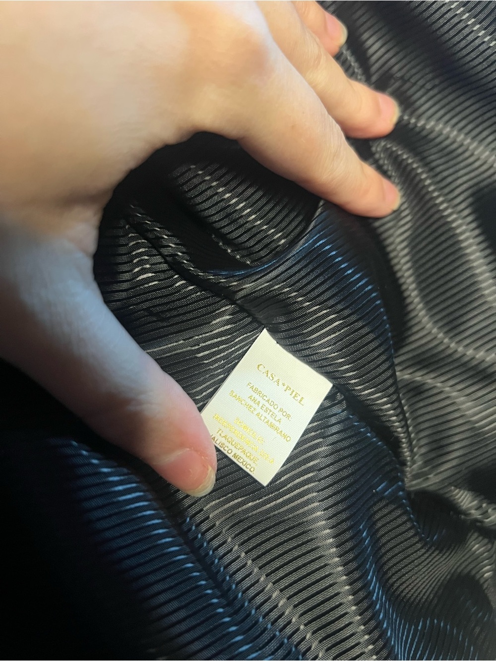 Vintage Casa Piel Quilted Lambskin Leather Vest - Picture 9 of 13